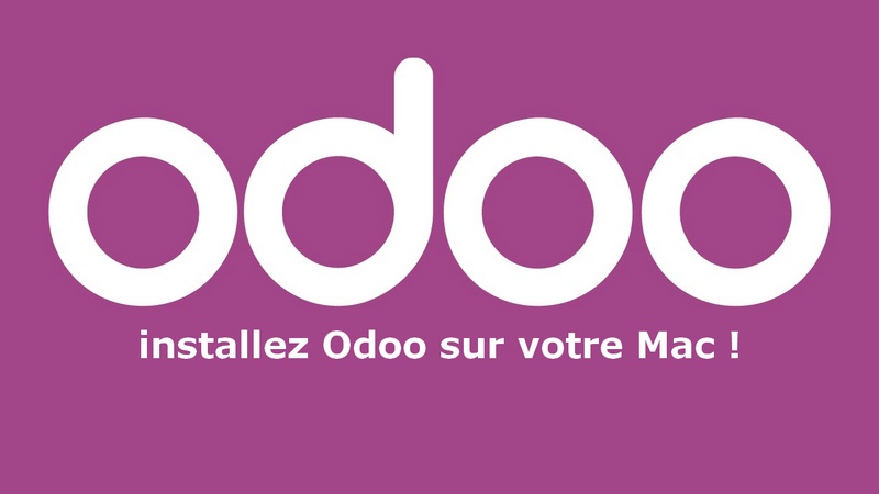 Installation Odoo MacBook ou iMac