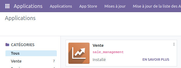 modules odoo